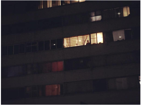  &ldquo;Somos
aunque nos olviden&rdquo; (Proyecci&oacute;n en UH Tlatelolco, CDMX). Espectadores.